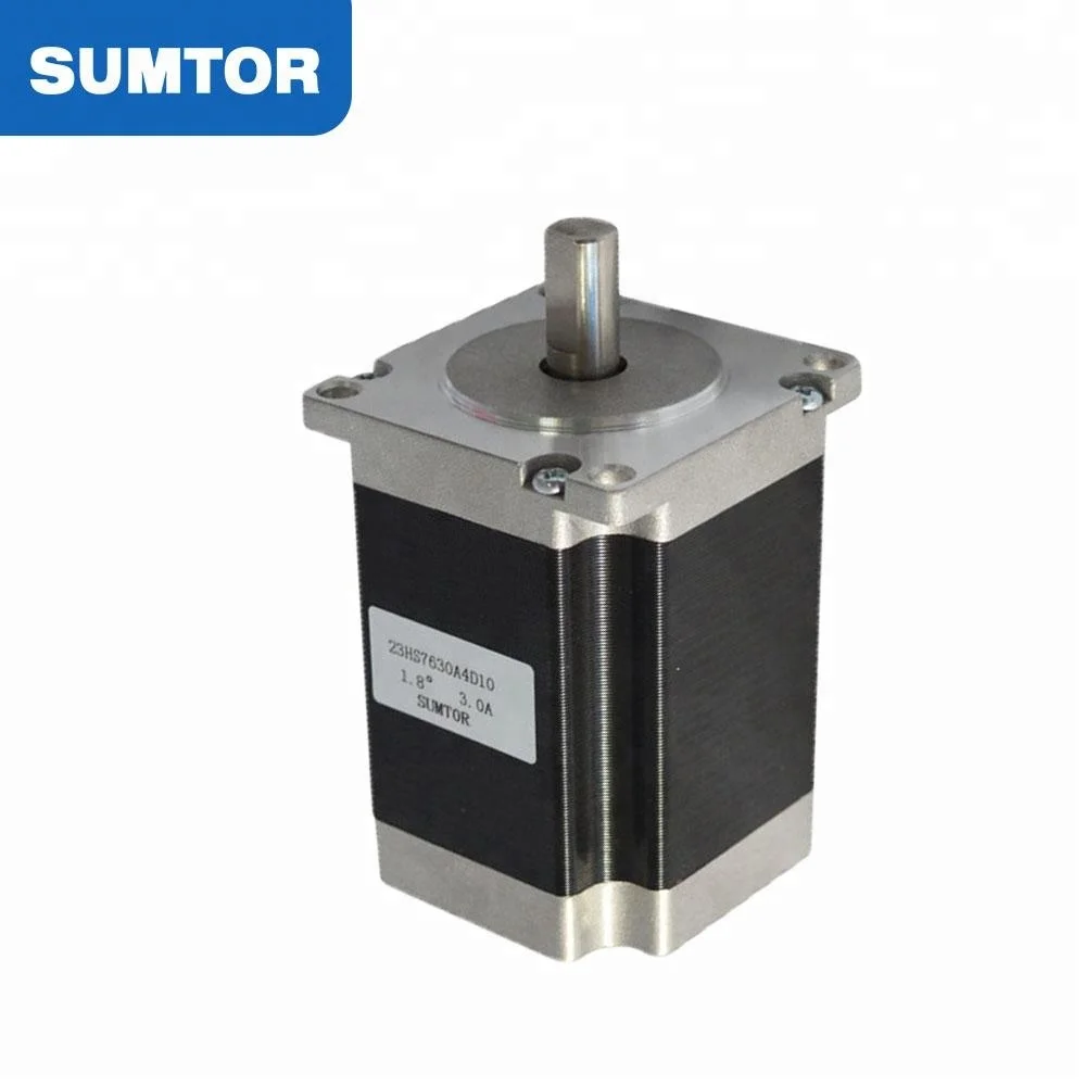 76мм 3А тип D 10мм вал низкая цена 57мг nema23 шаговый двигатель 57х76