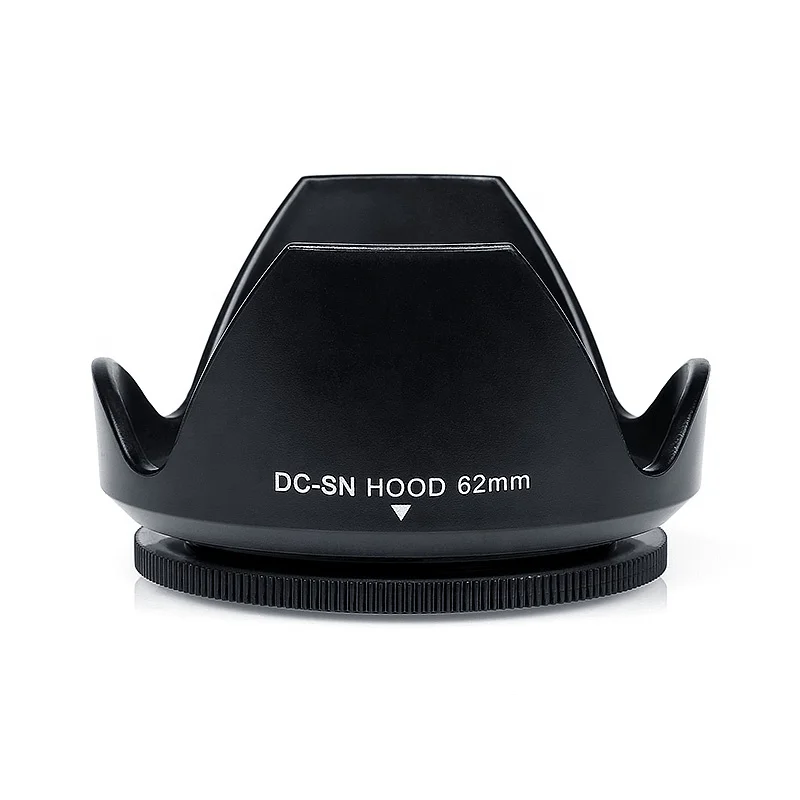 Factory Price Universal Camera 62mm Flower Petal Lens Hood for DSLR Camera