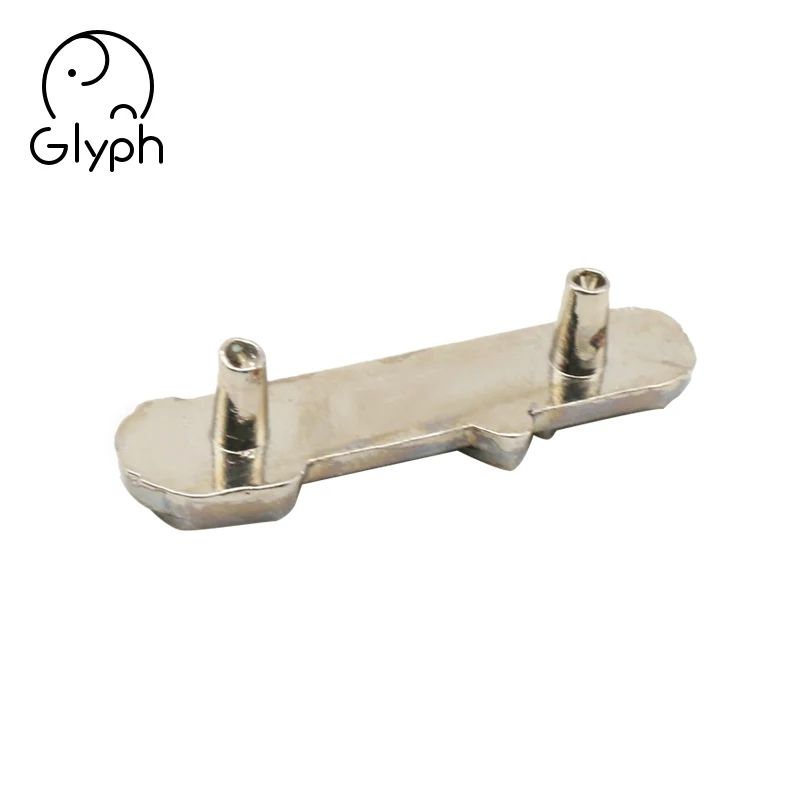 Clothing Hardware accessories custom metal logo label tag, brand label sticker name plate for bags