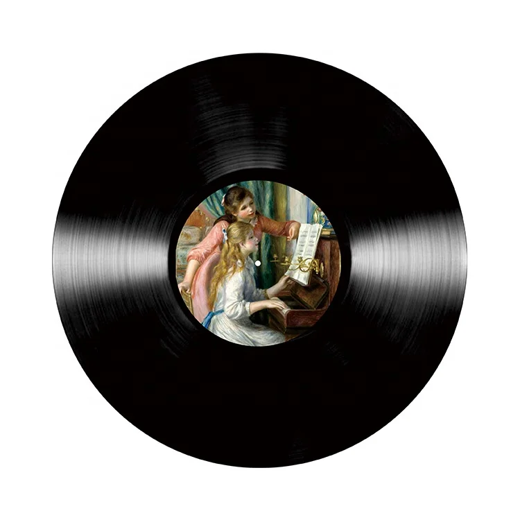 
2019 новый дизайн, виниловые гранулы из черного материала, виниловая пластина 12 