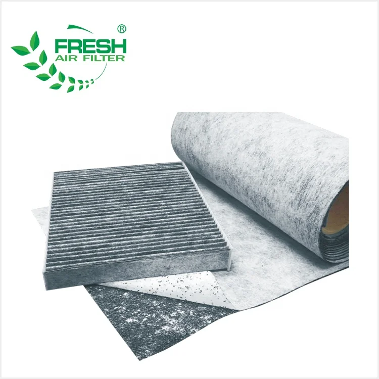 FRS-ACM-005 pp material Sandwich carbon filter fabric