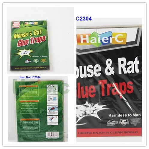 Haierc Hot Selling Mouse Trap Glue Board Rat Trap