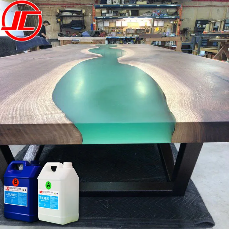 
Crystal Clear Bar Table Top Epoxy Resin Coating For Wood Tabletop - 2 Quart Kit 