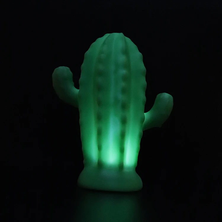 2019 beat selling battery creative cactus decoration kids led night light for baby room