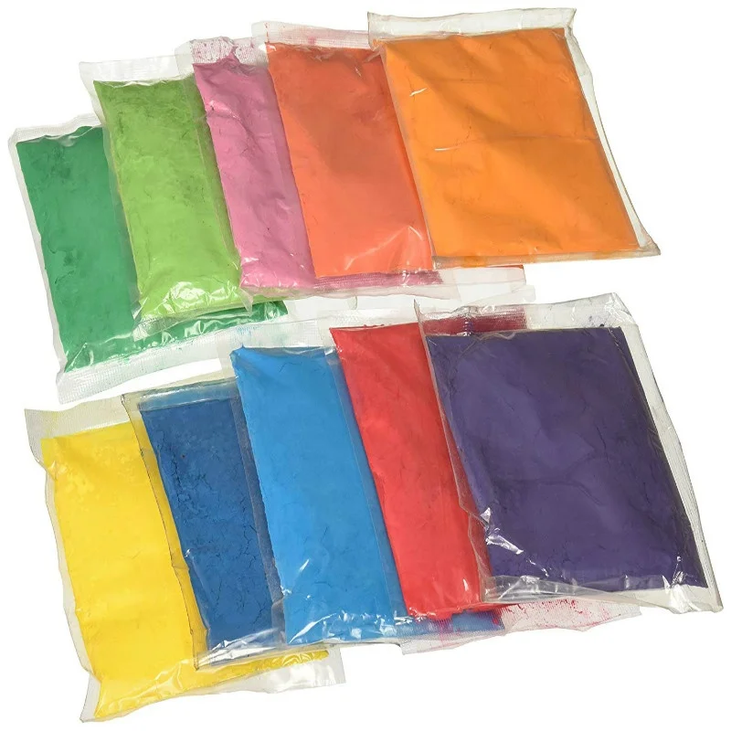 Confetti Cannon Holi Colour Run Powder Shooter Running Corn Flour Color Smoke