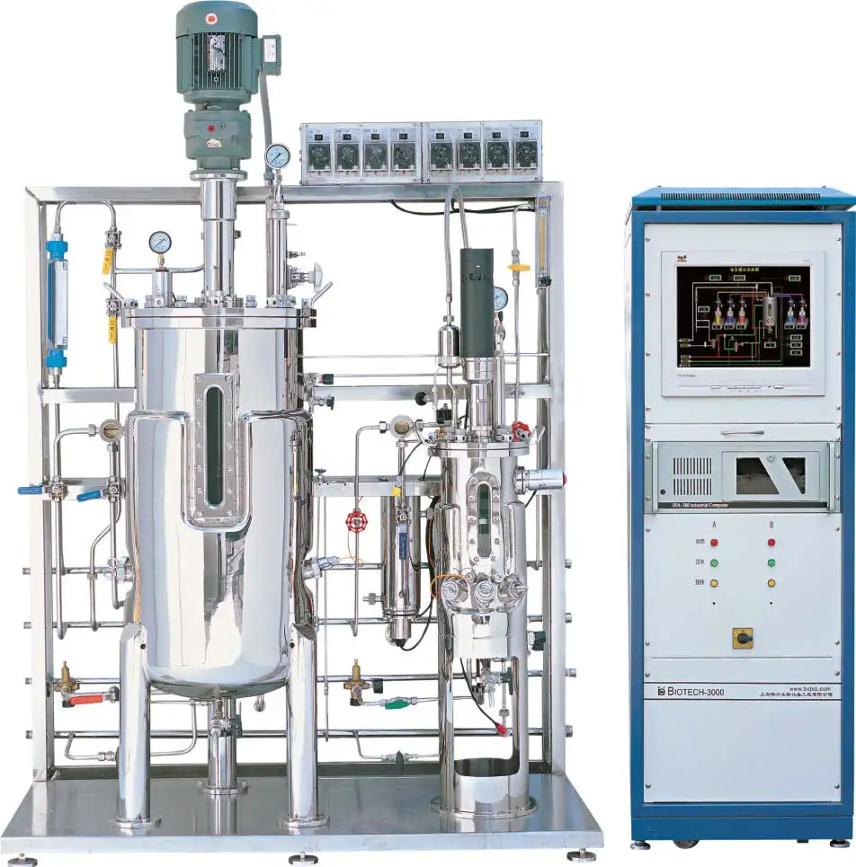 
manufactory wholesale 500l condensation soap reactor with lab fermentor ,fermenter,bioreactor,fermenting equipmentlab 