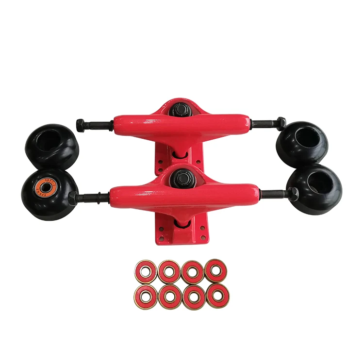 Assembled Skateboard Skate Truck Wheel Bearing Kit Set with Custom color and size