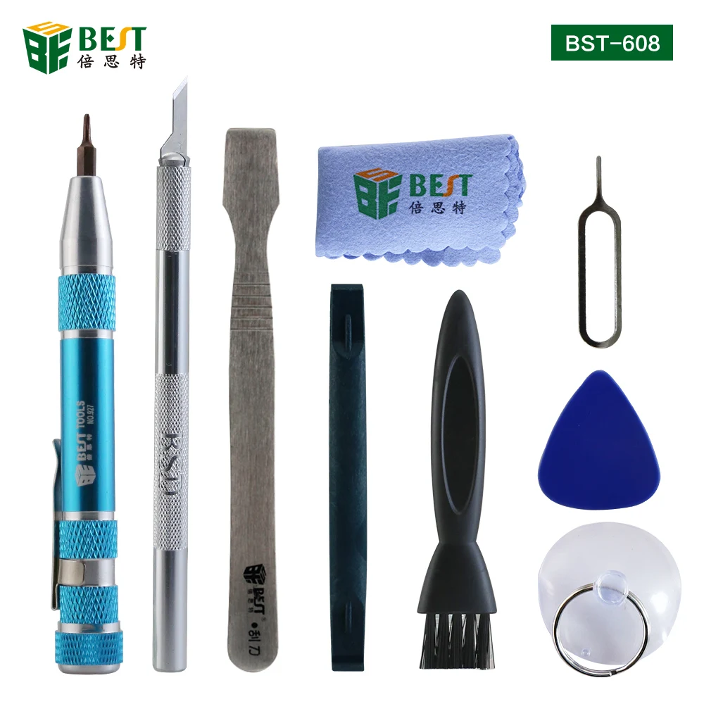 BESTOOL BST- 608 18 in 1 Cell Phone Mobile Phone Laptop Screwdriver Sets Disassemble Opening Repair Tool Kit