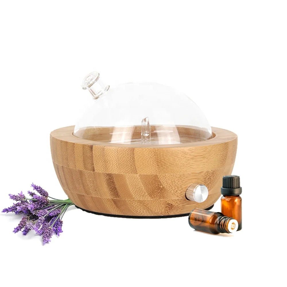 Bamboo Glass Aromatherapy Essential Oil Nebulizer Wholesale