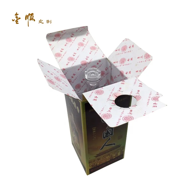 Custom High Quality New Design Maotai Wine Liquor Cardboard Packaging Box Chinese Wine Chinese Liquor Chinese Spirit Drinkers