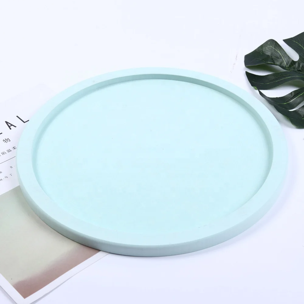 
New Trendy Water Absorbent Diatomite Round Plant Saucer 