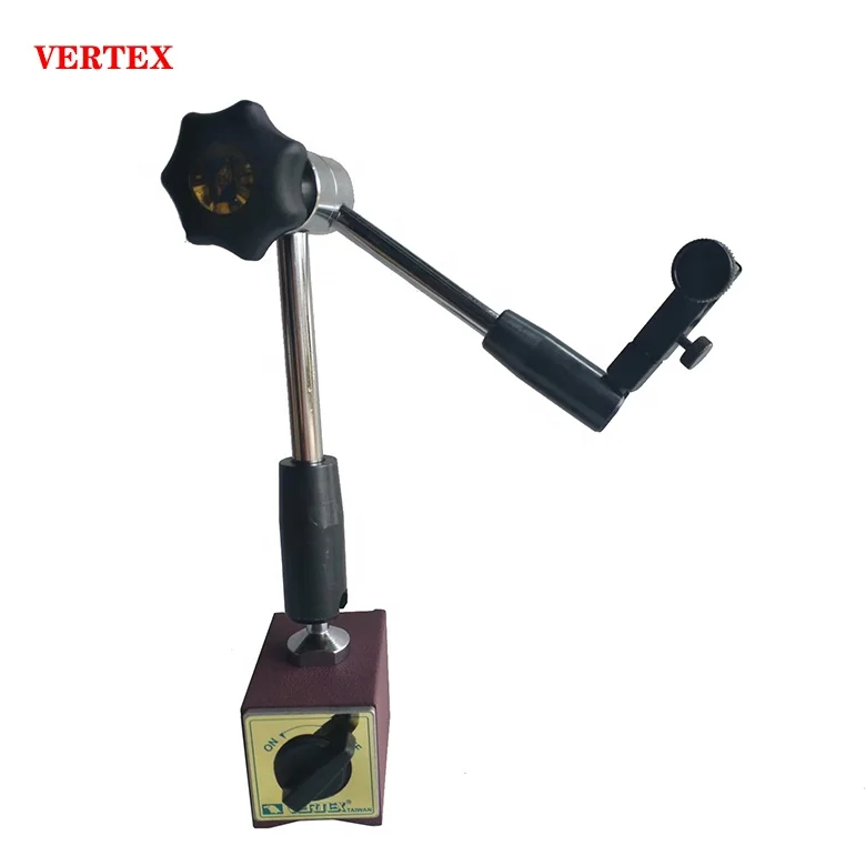 VERTEX Hydraulic Arm Magnetic Base VMB-106H Holding Power 100KGS Magnetic tools for dial gauge indicators