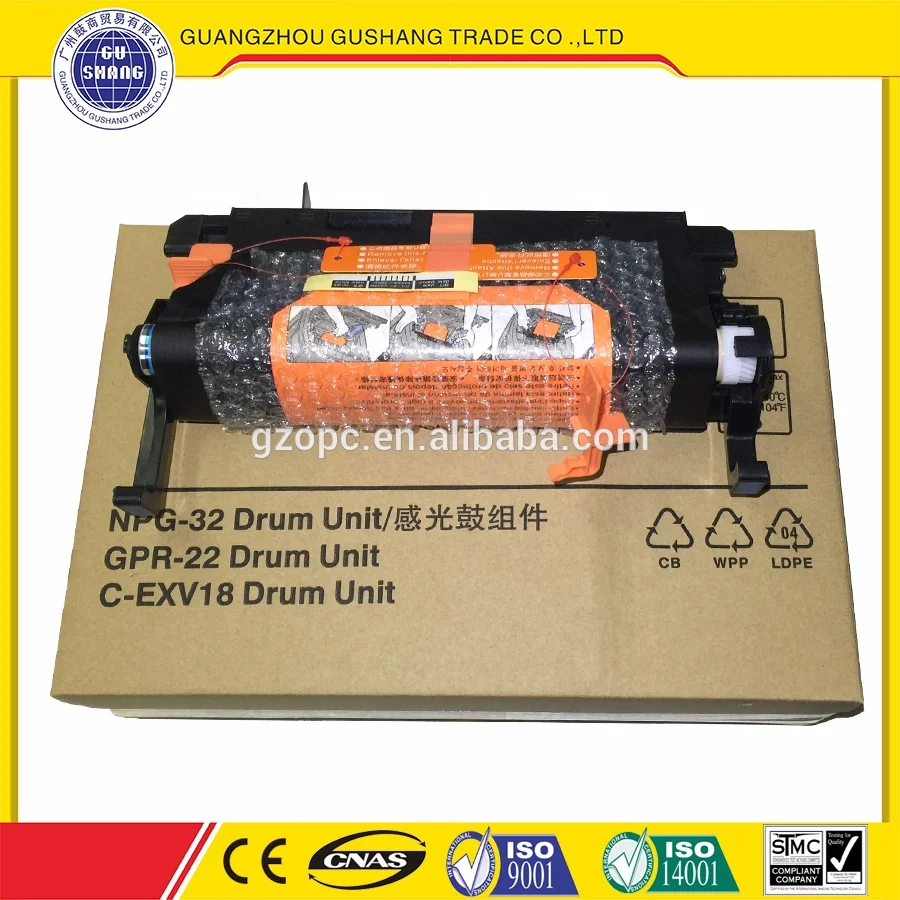 drum unit For Canon NPG-32 GPR-22 C-EXV18 iR1018 1022 1024