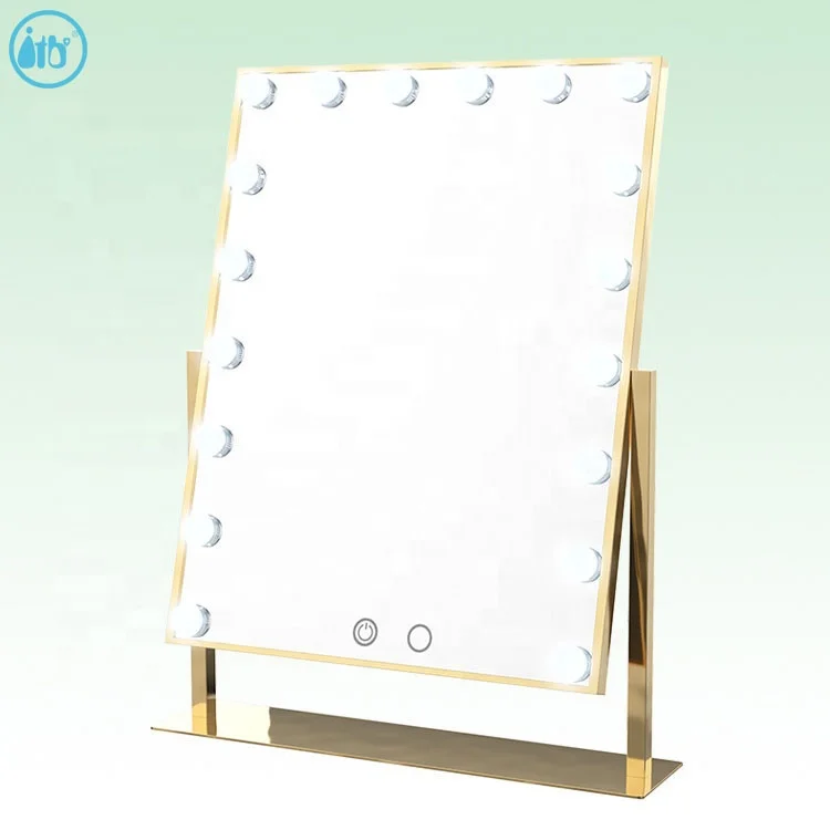 Best Sellers Hollywood Mirror with Light Bulbs For Makeup Dressing Table Mirror With 15 Bulbs Hollywood Light Mirror