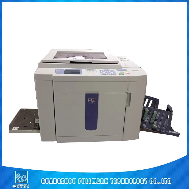 Двухцветный цифровой принтер Risos MZ770/MD5650 A3, машина для дублирования ризографа