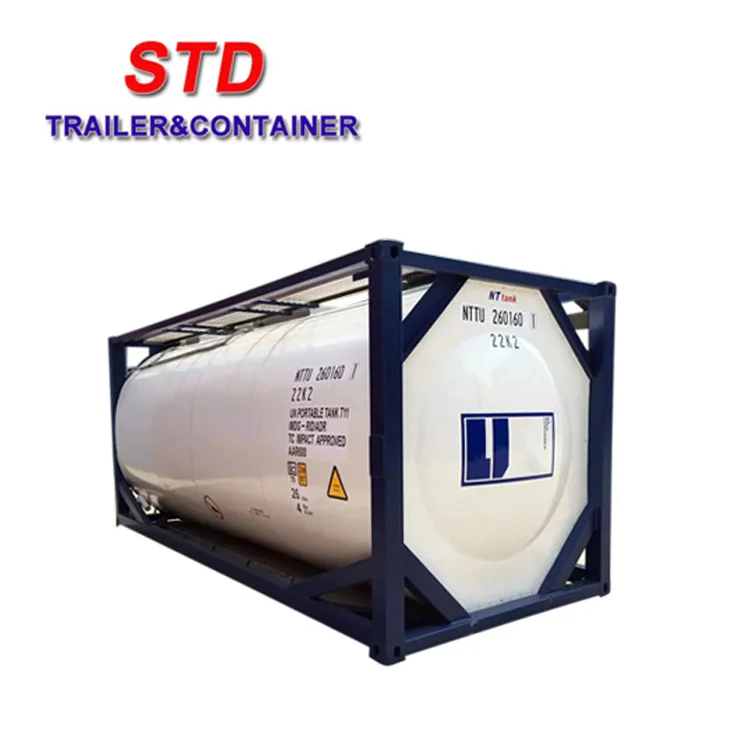 40 feet coconuts tank container with heating system