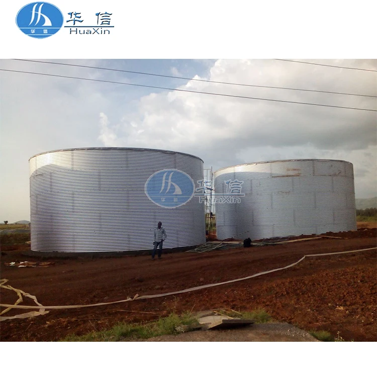 
Large size 300m3 500m3 Bolted Steel Water Storage Tank for agriculture 