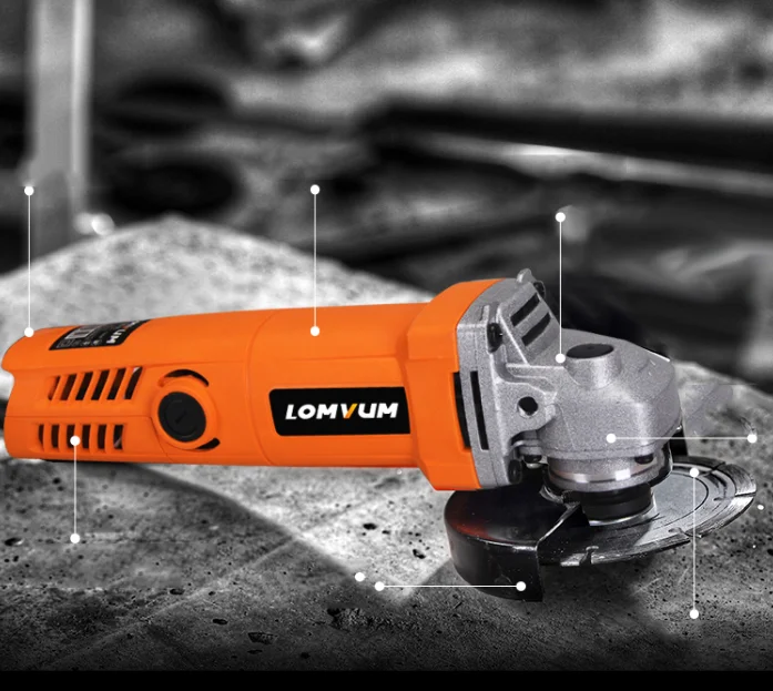 Electrical Rotary Set Tool 400W Power Angle Grinder Tools