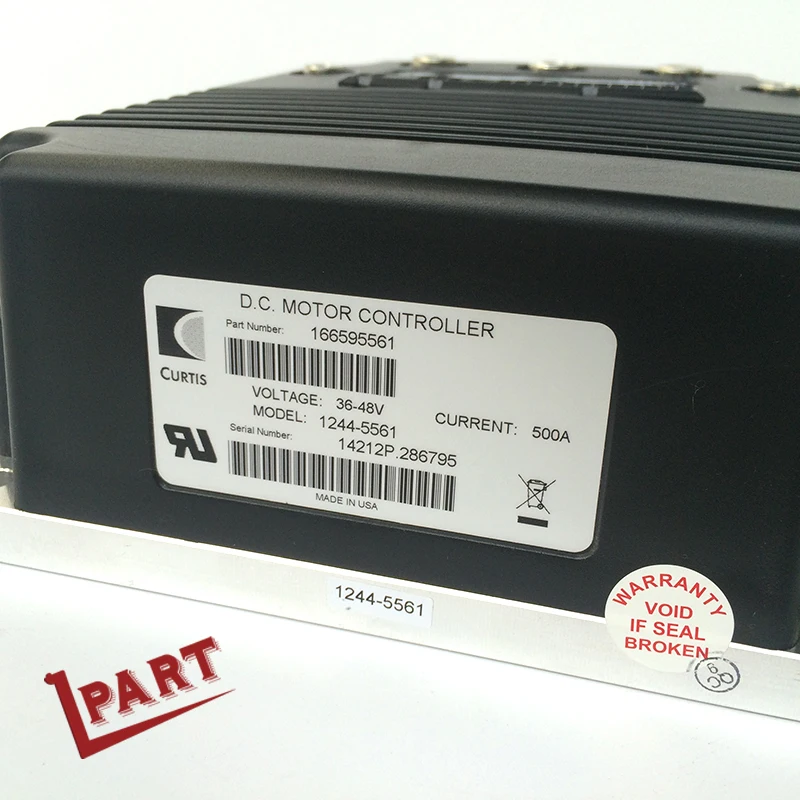 Counter Balanced Forklift DC Motor Controller Curtis 1244-5561 500A