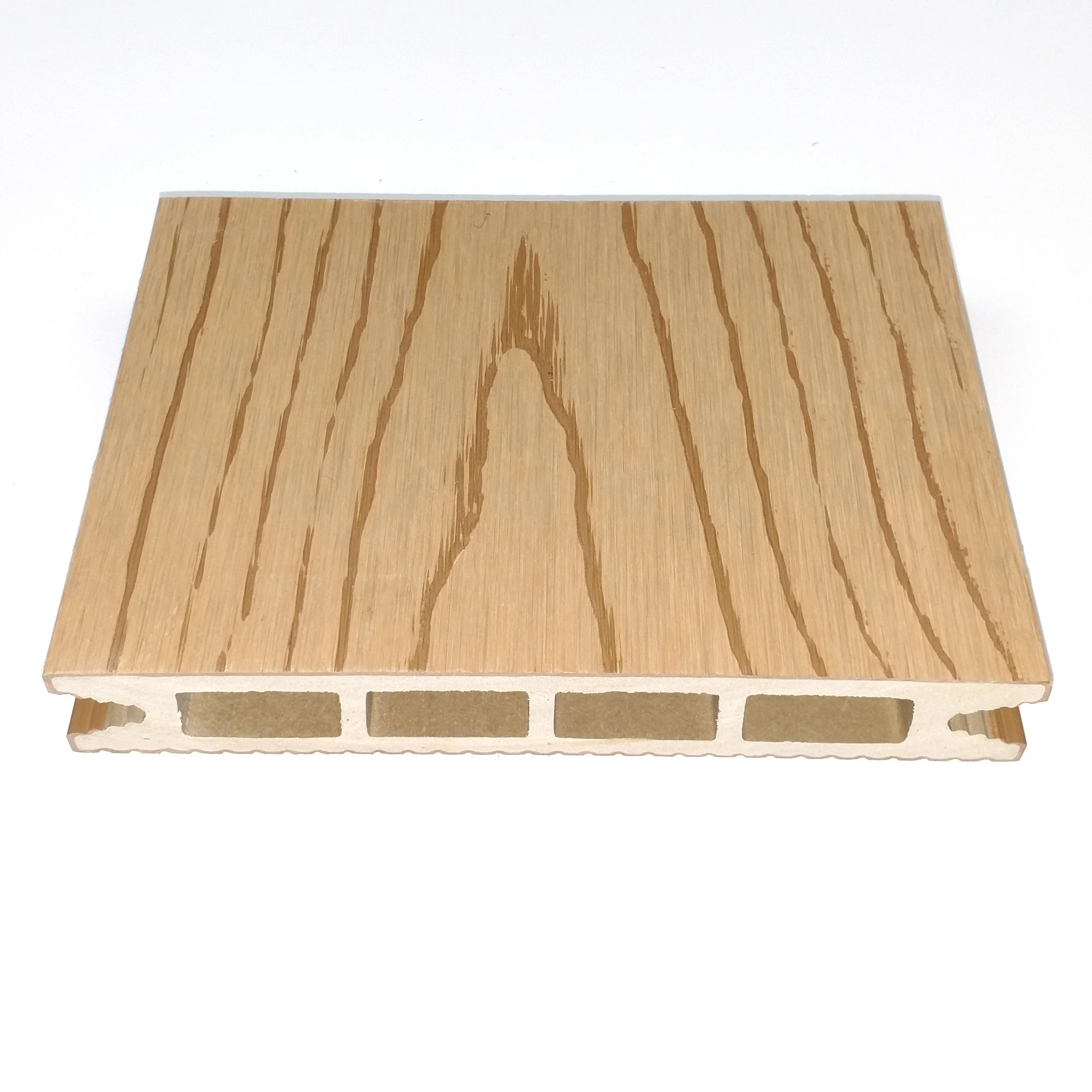 
 Наружный водонепроницаемый антикоррозийный ПВХ WPC полый садовый настил  