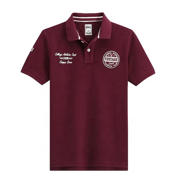 Personalized Custom High Quality Embroidered or Print Logo Factory Wholesale Polo T Shirt for Mens