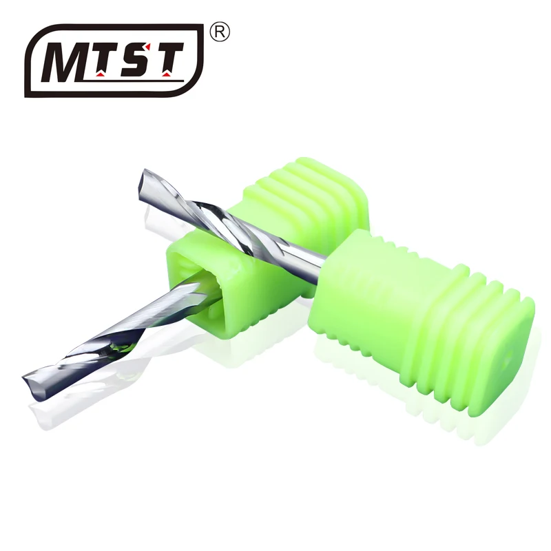 3.175mm  cutting aluminium alloy doors and windows, aluminium profiles Single flute tungsten carbide steel milling cutters