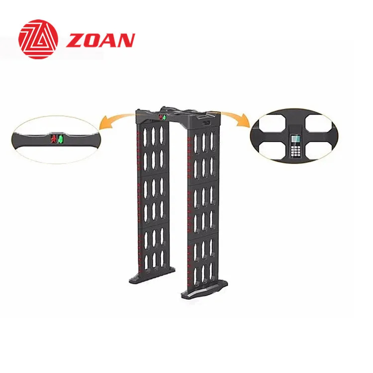 Высокое качество Прогулка через дверь защитного шлюза кадр металлоискатель