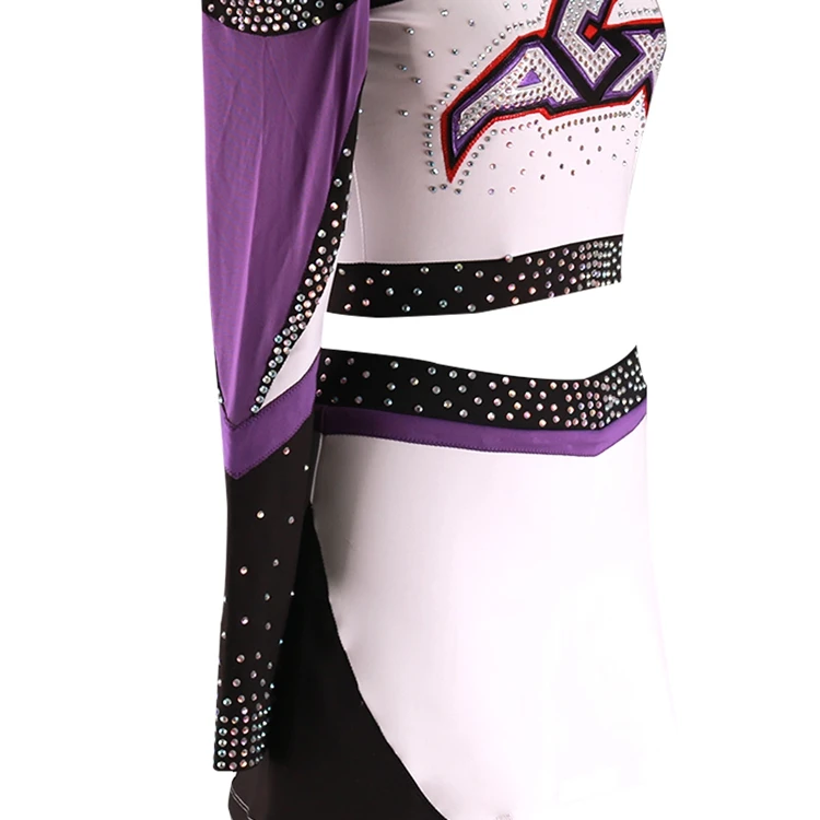 Girls Cheerleader Costume High School Cheer Leader Dancing Fancy Dress