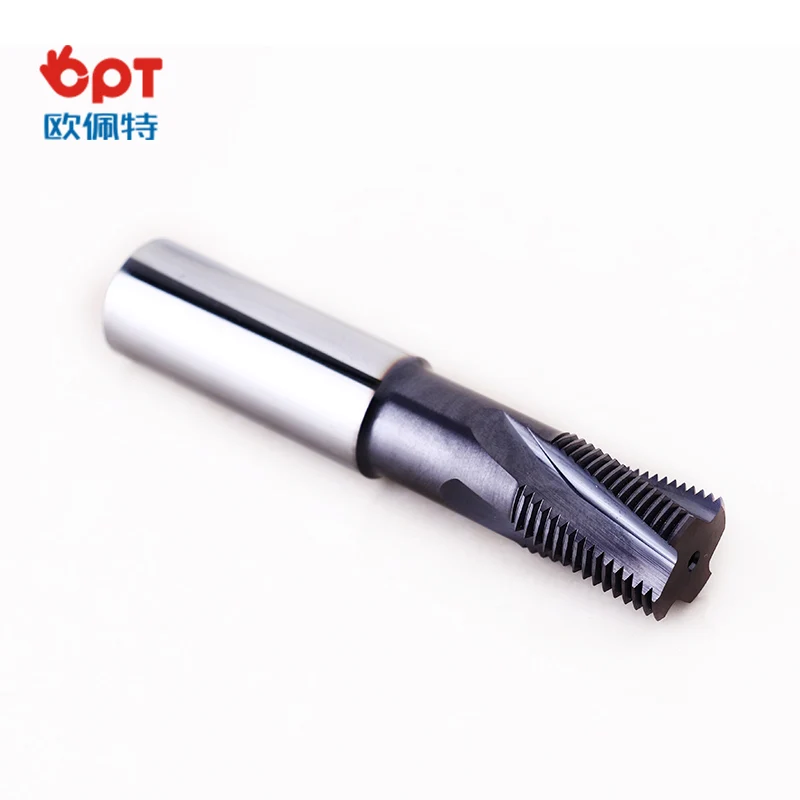 Coolant thread milling cutter for ISO mertic thread