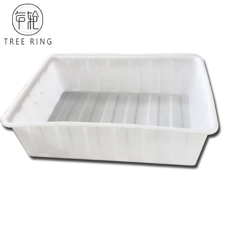 OEM Rotomolding food grade Poly Regrind Hydroponic Tank  300l 350L 380L 400L 500L rectangular Black