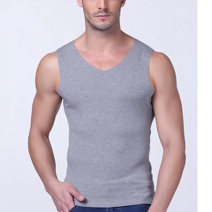 
Byval Custom Logo Tank Top Wholesale bulk cotton mens stringer gym singlet 