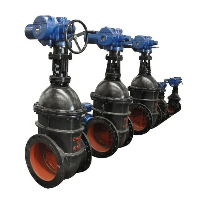 ASTM A126 WCB gate valve with metal seated hand wheel operated apply for oil