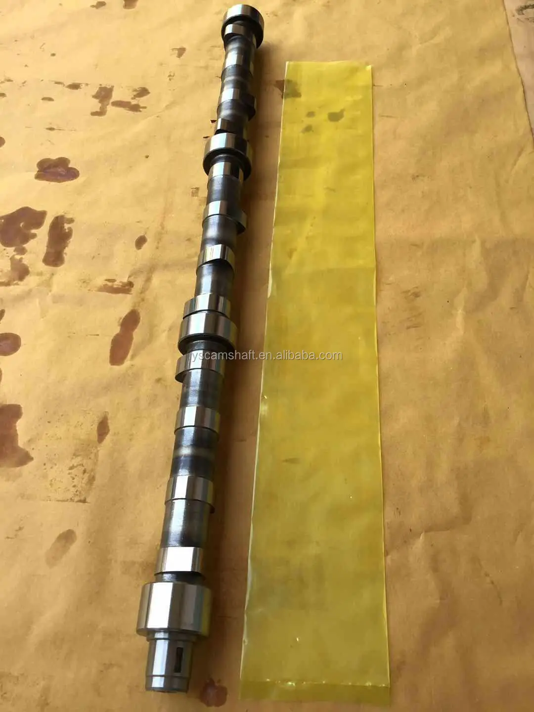 auto parts Gear forging steel Custom 6d95 6207411111 Forged diesel engine camshafts