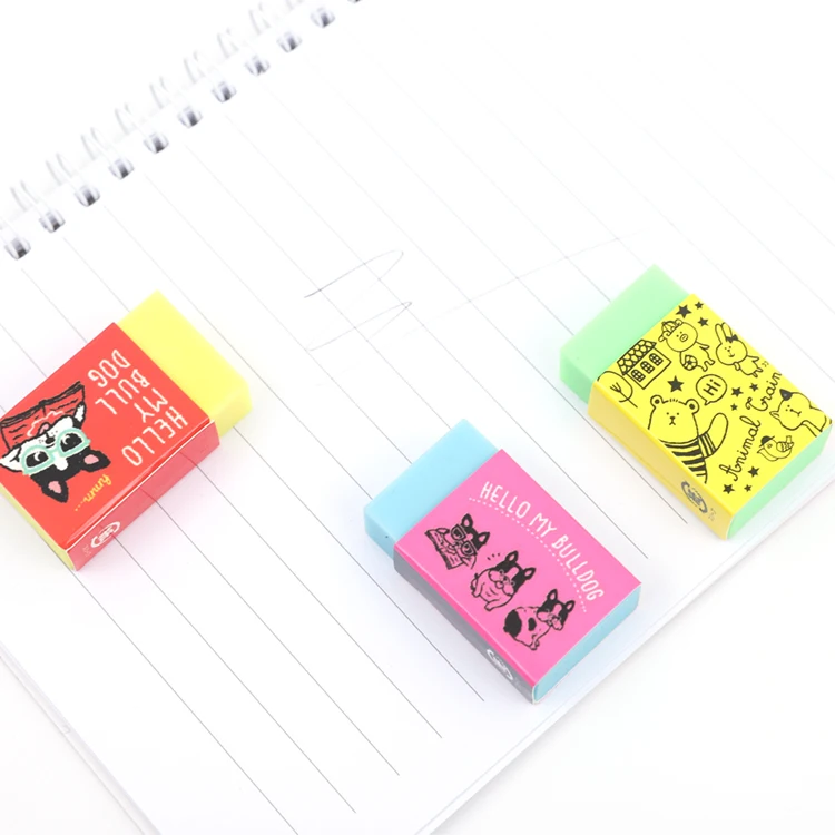 
Hot Sale Kids Kawaii Eraser With Colorful Color In Store 