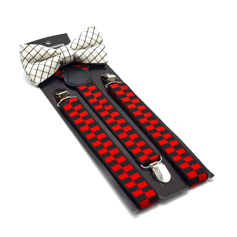 Оптовая Продажа Подтяжки для женщин галстук бабочка набор для мужчин дешевые Brace Высокое качество Y форма 3 зажимы взрослых размеры