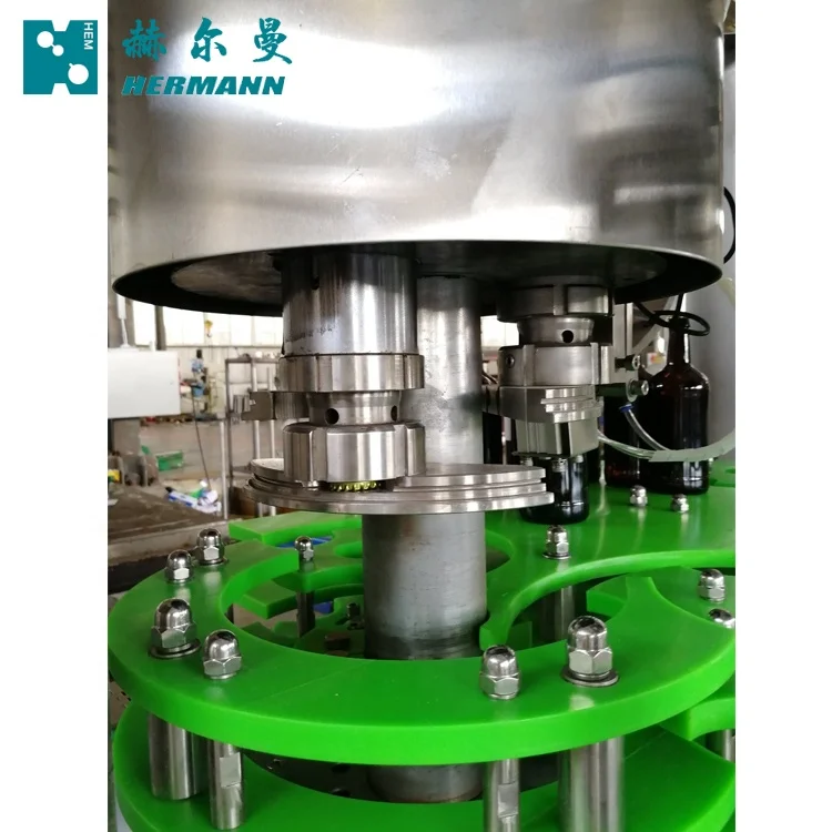 High Quality Fully Automatic Unit Rinse-Fill-Close Beer Filling Machine