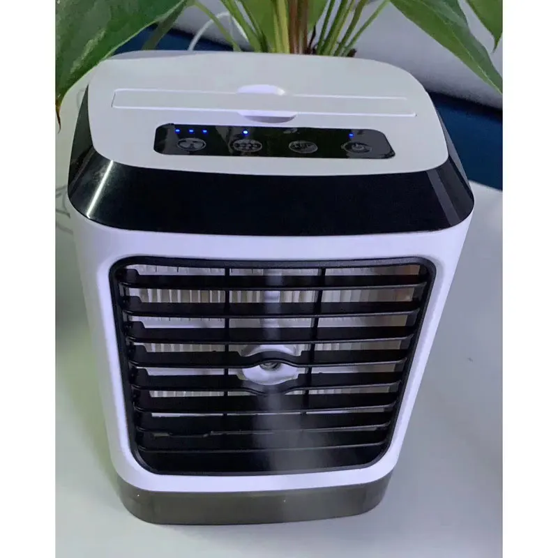 
 Новинка 2019, миниатюрный увлажнитель воздуха, увлажнитель воздуха с распылителем, 15 Вт, вентилятор охлаждения, увлажнитель, красочная атмосферная подсветка  