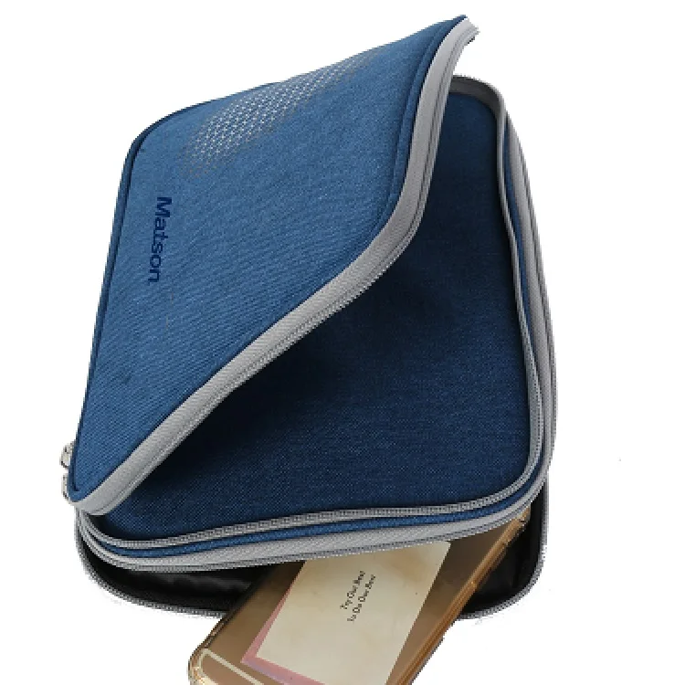 
Cosmos Double Layer Table Tennis Racket Professional Pingpong Case Cover with Ball Storage Pocket Table Tennis Bag Equipment 