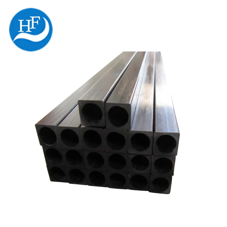 3k plain twill carbon fiber rectangular tube