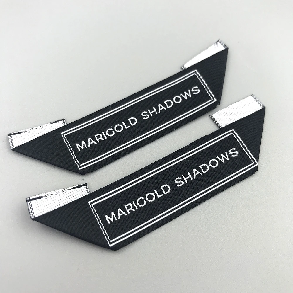factory  Customized sewing labels Shirt garment label tag Woven Labels