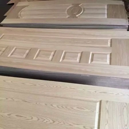 teak sapele red oak natural wood veneer  mdf door skin/door