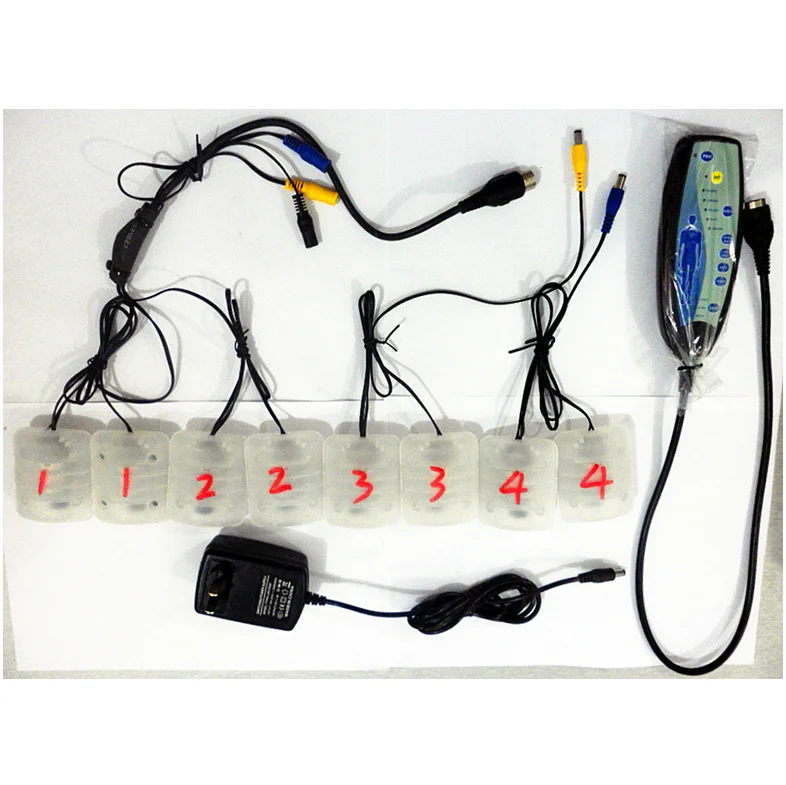 8 вибромоторов и система теплового массажа для кресла