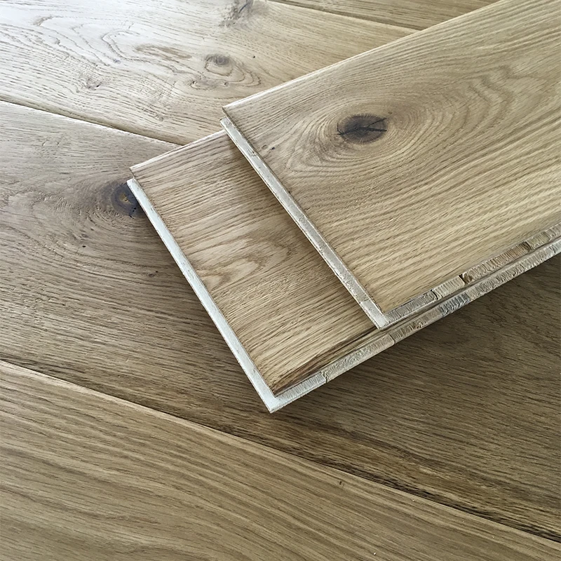 Подержанный паркет Forester Solid дуб шабреный вручную Engineered Wood для