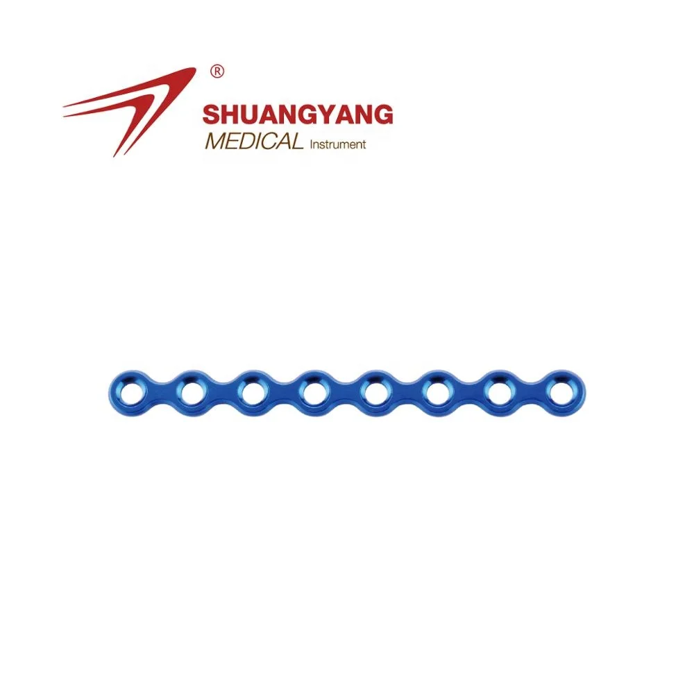 Titanium Maxillofacial mini straight plate of medical instrument surgical orthopedic implant