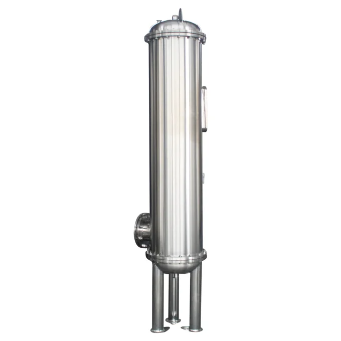 15T per hour sus multi media filter housing activated carbon filter