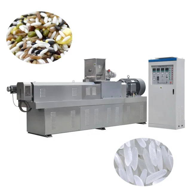 Enriched Artificial Nutritional Instant Fortified Rice making machine/ nutrition artificial rice machine machine plant