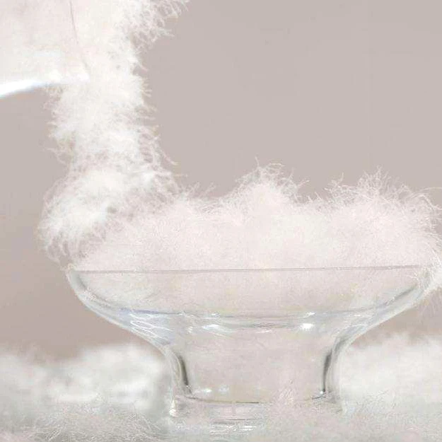 Washed White Goose Down 95% Golden Sticky Down