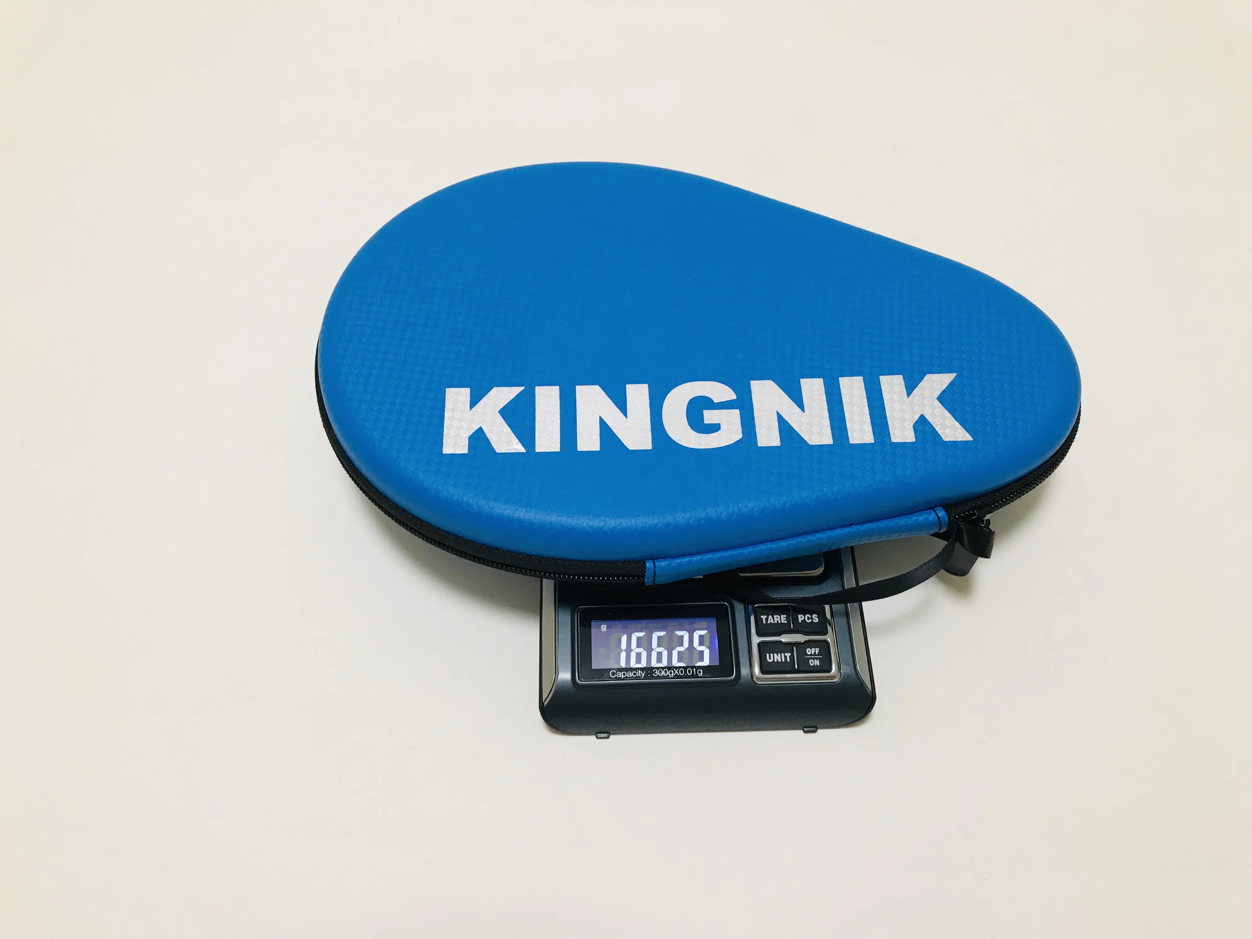 
KINGNIK BLUE COLOR TABLE TENNIS CASE (GOURD SHAPE for 1 racket) 