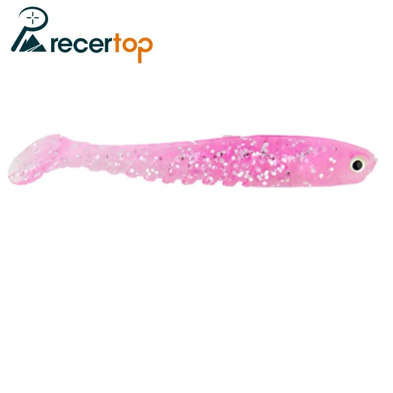 
3D Eyes Artificial Bass Fishing Soft Lure Made by TPR Plastic 