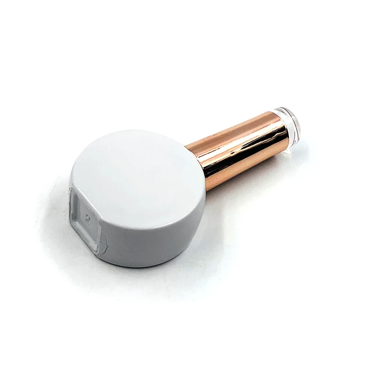 
XuZhou Das White 12ml flat round nail polish bottle 